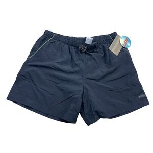 Columbia Board Shorts Men Large Gray Whidey II Water Short Swim Trunks UPF 50